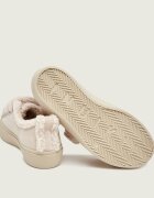Inuikii Căptușite sneakers Low Velcro Pastelle | piele întoarsă (zamsz) | cu adaos de lână | shearling