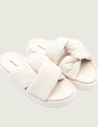 Inuikii De piele șlapi soft crossed