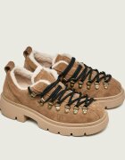 Inuikii Pantofi Echo Low | shearling | piele întoarsă (zamsz) | cu adaos de lână