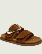 Inuikii Șlapi DREAMER BUCKLE | piele întoarsă