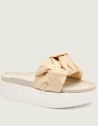 Inuikii Șlapi Fjord Flower Platform | piele întoarsă