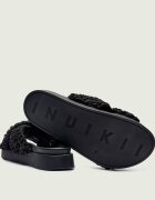 Inuikii Șlapi WOVEN STONES cu adaos de piele