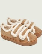 Inuikii Teniși din piele Velcro | shearling