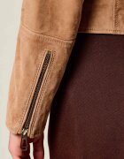 Joop! Geacă de piele Luisa | regular fit | piele întoarsă