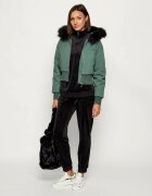 Juicy Couture Geacă bomber Twill | Cropped Fit