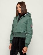 Juicy Couture Geacă bomber Twill | Cropped Fit