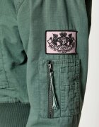 Juicy Couture Geacă bomber Twill | Cropped Fit