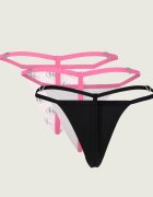 Juicy Couture Tanga 3-pack 3 Heart