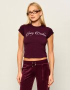 Juicy Couture Tricou Script Baby | Slim Fit