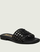 Just Cavalli De piele șlapi Fondo Elisie