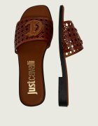 Just Cavalli De piele șlapi FONDO ELISIE