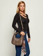 Just Cavalli Geantă hobo + eșarfă pătrată