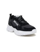 Just Cavalli Sneakers cu adaos de piele