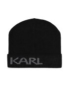 Karl Lagerfeld Căciulă BEANIE cu adaos de lână