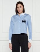 Karl Lagerfeld Cămașă IKON | Cropped Fit