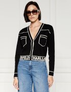 Karl Lagerfeld Cardigan | Regular Fit cu adaos de lână