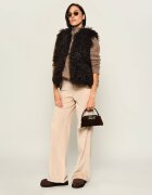 Karl Lagerfeld Cufăr K/Signature | piele întoarsă | shearling