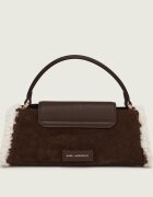 Karl Lagerfeld Cufăr K/Signature | piele întoarsă | shearling