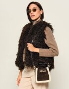 Karl Lagerfeld Cufăr K/Signature | piele întoarsă | shearling