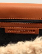 Karl Lagerfeld De piele cufăr K/Autograph | shearling