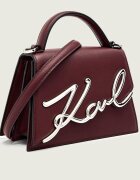 Karl Lagerfeld De piele cufăr k/signature 2.0