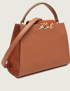 Karl Lagerfeld De piele cufăr k/signature | piele întoarsă