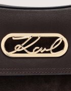 Karl Lagerfeld De piele geantă pe umăr K/Signature | piele întoarsă