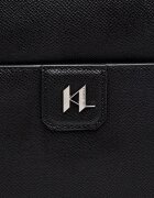 Karl Lagerfeld De piele geantă reporter K/Monogram