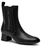 Karl Lagerfeld De piele ghete chelsea cu toc Bonnie