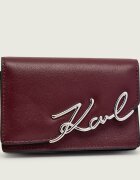 Karl Lagerfeld De piele husă pentru carduri k/signature