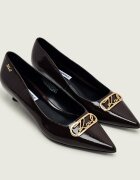 Karl Lagerfeld De piele pantofi Pasha Signia Curve Court