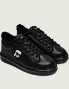 Karl Lagerfeld De piele sneakers KAPRI | shearling