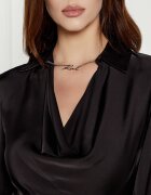Karl Lagerfeld De satin rochie