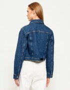 Karl Lagerfeld Geacă de blug Fashion | Cropped Fit