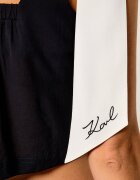 Karl Lagerfeld Jeans Top Karl Bow | Cropped Fit