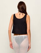 Karl Lagerfeld Jeans Top Karl Dna Cami | Cropped Fit