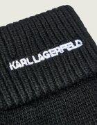 Karl Lagerfeld Mănuși K/essential cu adaos de lână și cașmir