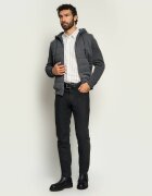 Karl Lagerfeld Pantaloni Jim cu adaos de lână | Tapered fit | mid waist