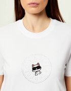Karl Lagerfeld Tricou Ikon circle | regular fit