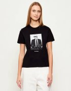 Karl Lagerfeld Tricou Portrait | Classic fit
