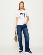 Karl Lagerfeld Tricou Portrait | Classic fit