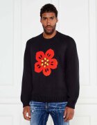 Kenzo Pulover Boke Flower | Relaxed fit cu adaos de lână