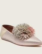 Kurt Geiger Balerini POM POM POINT cu adaos de piele