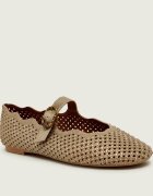 Kurt Geiger Balerini Wavy Mayfair Mary Jane | piele întoarsă