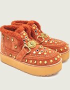 Kurt Geiger Bocanci MANSION | piele întoarsă | shearling