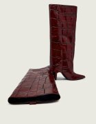 Kurt Geiger De piele cizme cu toc FOLD OVER