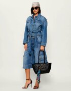 Kurt Geiger De piele geantă pe umăr + eșarfă pătrată Sloane