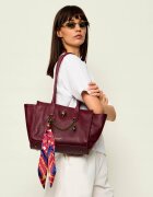 Kurt Geiger De piele geantă shopper + eșarfă pătrată The Sloane
