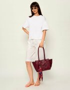 Kurt Geiger De piele geantă shopper + eșarfă pătrată The Sloane