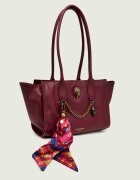 Kurt Geiger De piele geantă shopper + eșarfă pătrată The Sloane